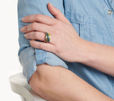 Affinity Diamonds Sterling Silver 1 cttw Colored Diamond Bypass Ring, Size 6